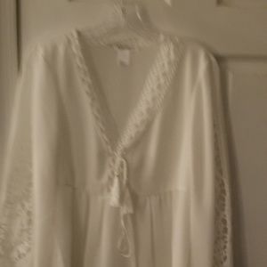 White Shear blouse